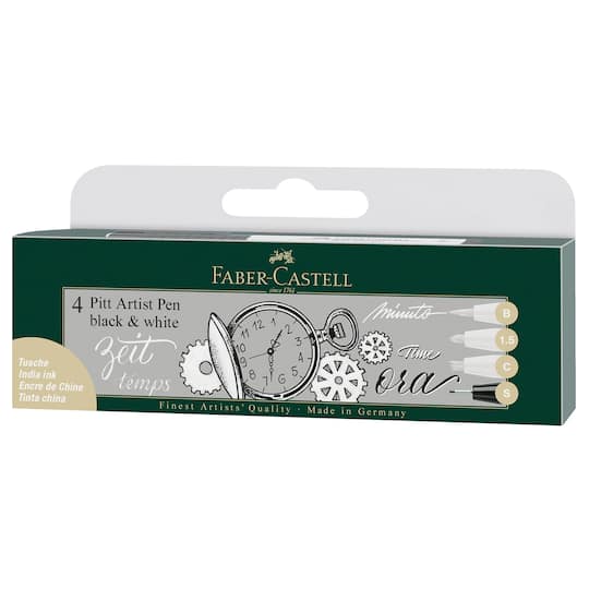 Faber Castell Pitt Artist Pen Wallet Set